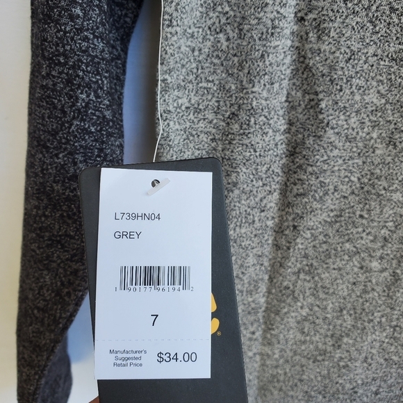 LEE LONG SLEEVE GRAY T SHIRT BOYS SZ 7 - Picture 4 of 7